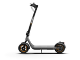 Hikerboy Curtis Plus Electric Scooter with a black handlebar and gray deck on a white background