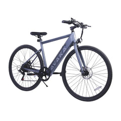 Gray bicycle with 'Zavaka' branding on a white background