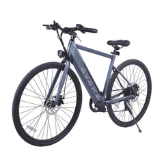 Gray electric bicycle with 'AVAVA' branding on a white background