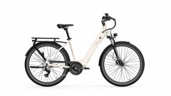 A-Spadz Qreate City Pro Electric Bike - Gravel Grey- Pogo Cycles