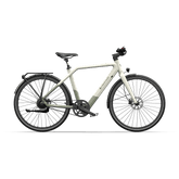 Gray ADO AIR 30 PRO | ULTRA Electric Bike with black tires on a transparent background
