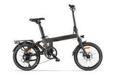 Black - Cyrusher Sonder Folding Electric Bike - UK on a white background