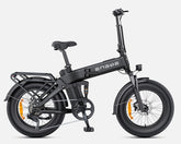 Black Engwe Engine Pro 3.0 Boost Folding Electric Bike on a white background