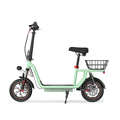 iScooter i12 Electric Scooter With Seat & Carry Basket