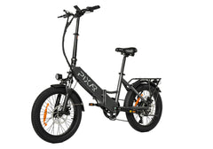 PIXAR WIND1 Foldable Electric Bike in Grey with 'PIXAR' branding on a white background
