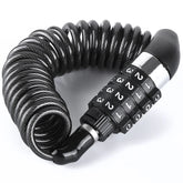 Bicycle Lock Wire Chain Bicycle Mountain Bike Motorbike Anti-Theft Combination Lock Luggage Helmet Universal Locks Accessories