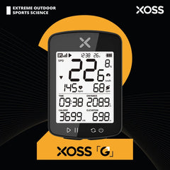 XOSS G2 Plus Cykelcomputer Trådløs GPS Cykelhastighedsmåler Vandtæt ANT+ Kadence Hastighed Smart Cykel Kilometertæller Landevejscykel MTB