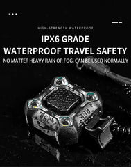 Bicycle Electronic Bell Bicycle Light Scooter E-bike Trumpet Alarm Bike Bell USB Charge Cycling Warning Alert Safety Riding