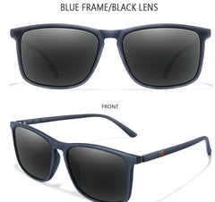 Moderigtige firkantede polariserede cykelsolbriller mænd kvinder kørsel fiskeri luksusmærke designer solbriller UV400