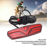 Scooter Light High Brightness Energy Saving LED Brake Warning Lamp 48V Electric Scooter Brake Warning Lamp