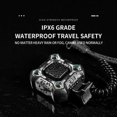 Bicycle Electronic Bell Bicycle Light Scooter E-bike Trumpet Alarm Bike Bell USB Charge Cycling Warning Alert Safety Riding