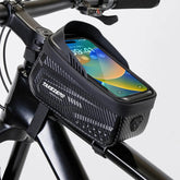 NEWBOLER Bicycle Bag Waterproof Touch Screen Cycling Bag Top Front Tube Frame MTB Road Bike Bag 6.9 Phone Case Bike Accessories