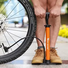 WEST BIKING 160PSI High Pressure Pump Schrader Presta MTB Bicycle Floor Pump Cycling Air Pump Tire Ball Motorcycle Car Inflator