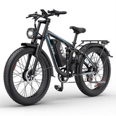 YVY C26 Max Electric bike - Black on a white background - Pogo Cycles, Ireland