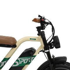 ONESPORT W66 Moto-Style Electric Bike - Pogo Cycles