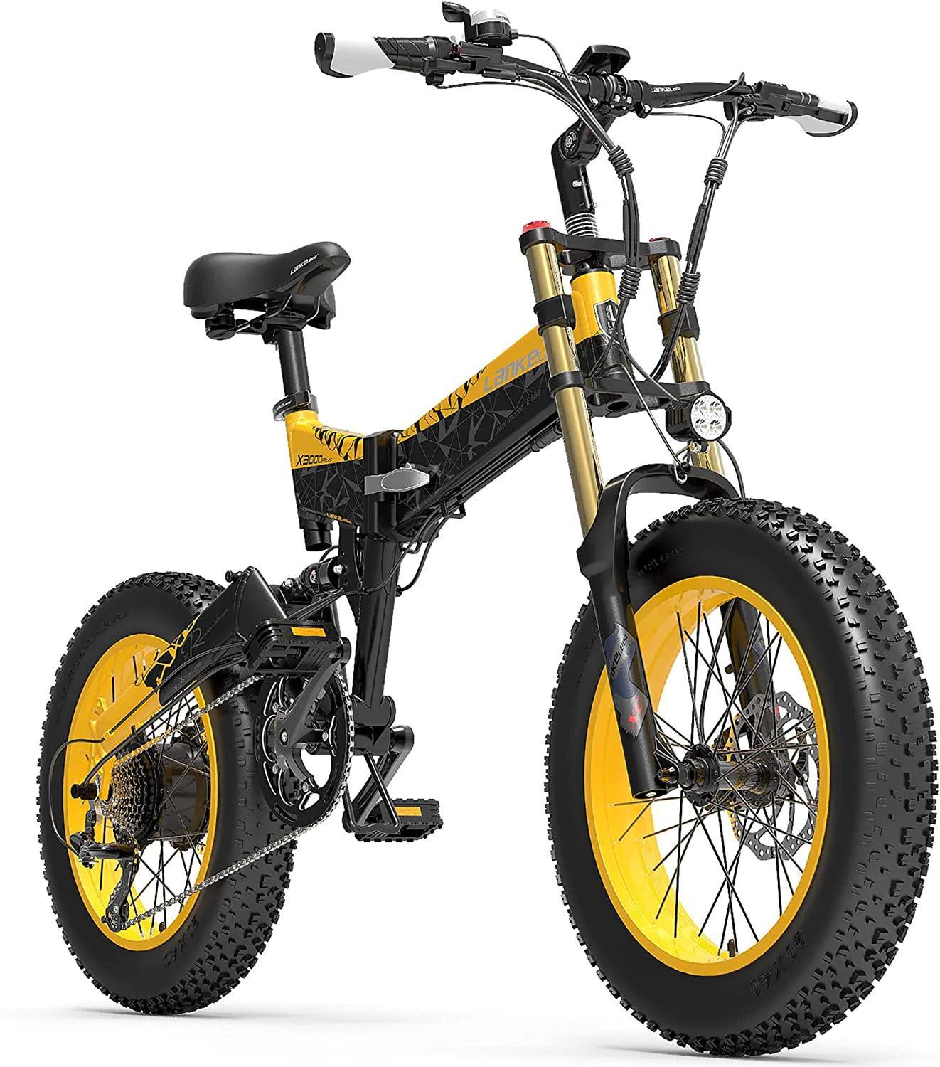 Lankeleisi X3000 Plus-UP 20 Inch 4.0 Fat Tire Snow Bike - Pogo Cycles