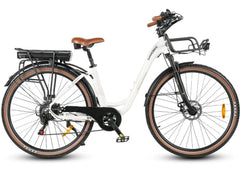 White - Samebike RS-A07 Electric Bike - Ireland- Pogo Cycles