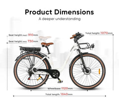 Samebike RS-A07 Electric Bike - Ireland - Pogo Cycles