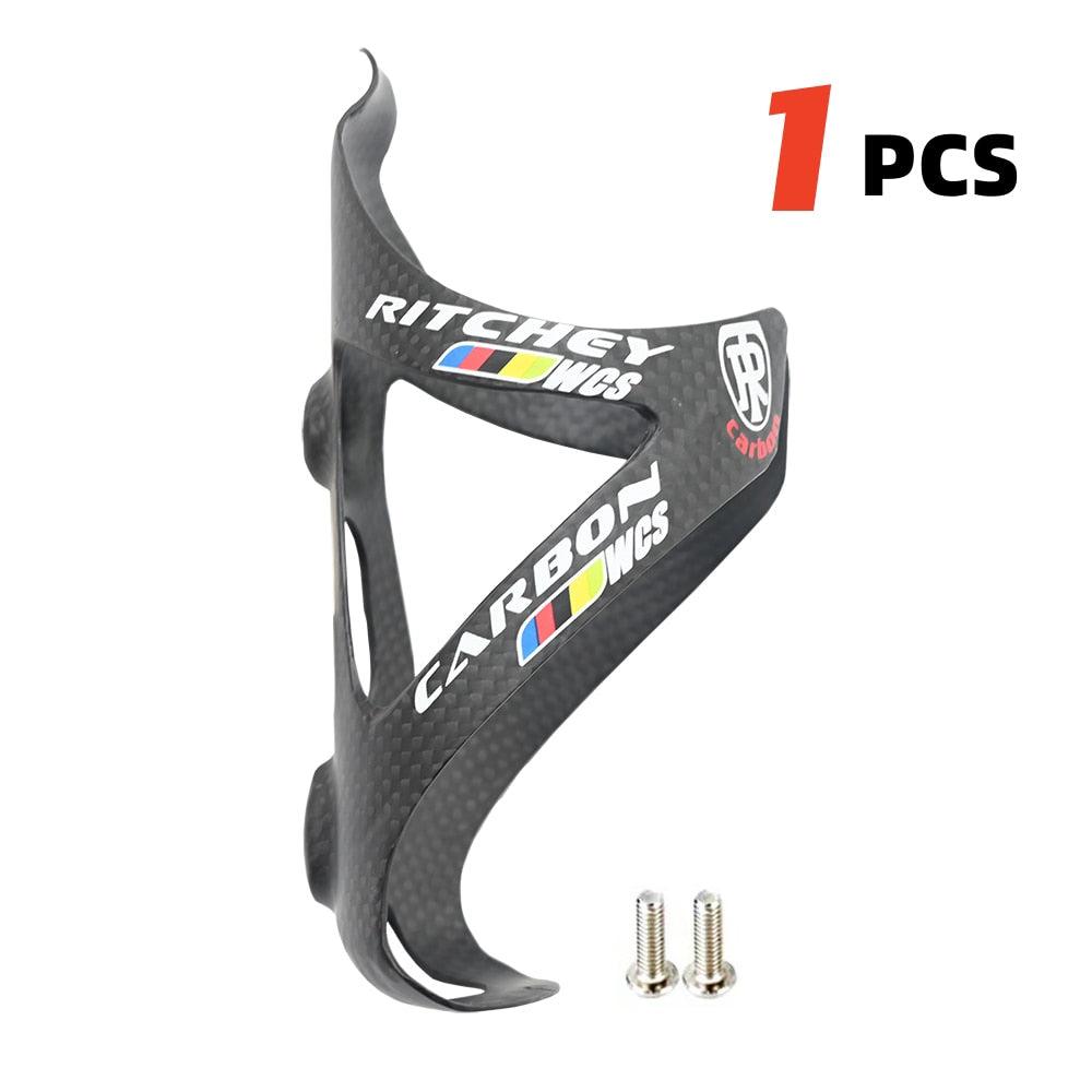 2Pcs Full Carbon Fiber Bicycle Water Bottle Cage MTB Road Bike Bottle Holder - Pogo Cycles