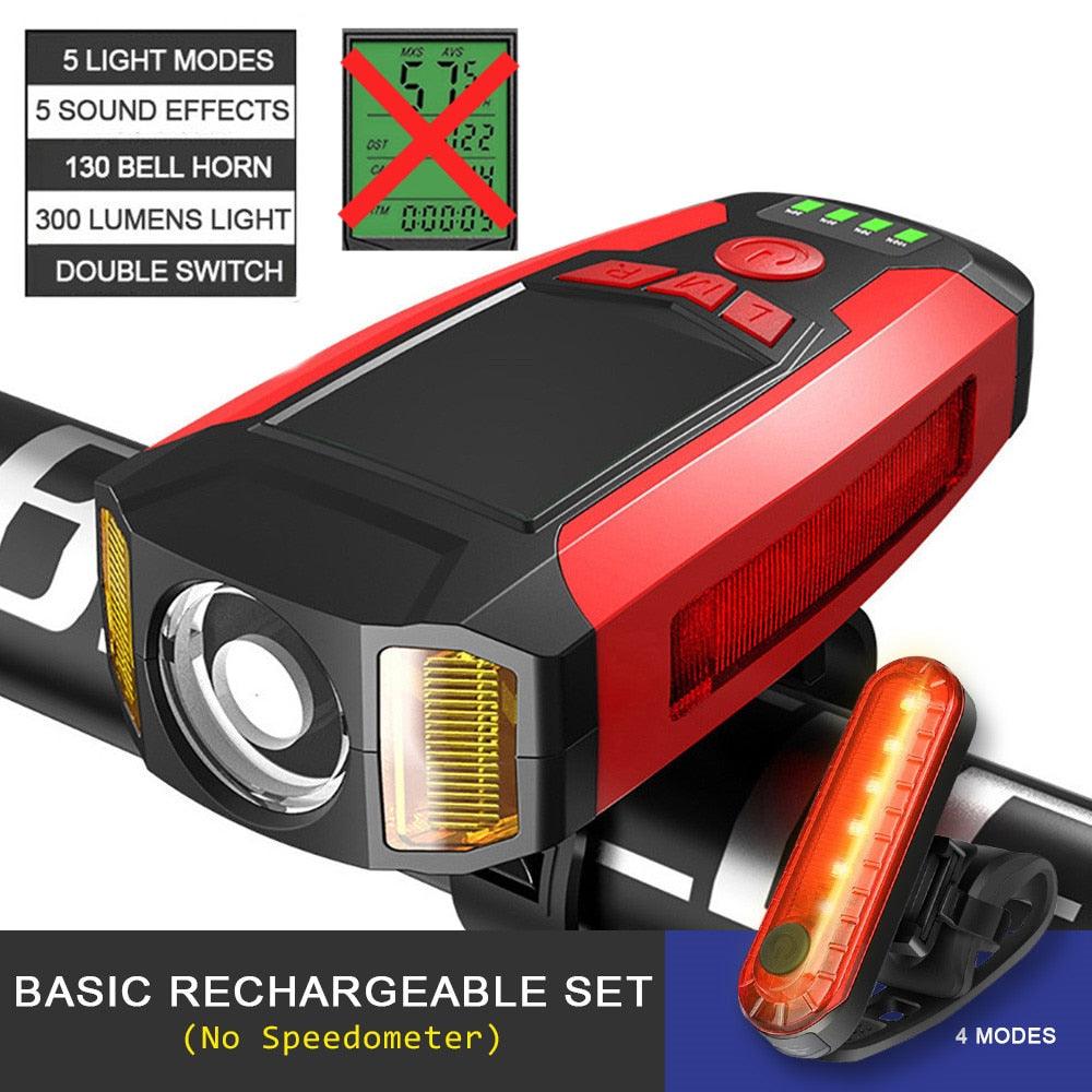 5 In 1 Bike Light Set - Pogo Cycles