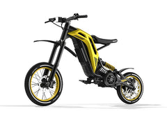 79BIKE TITAONE S Electric Bike in yellow on a white background