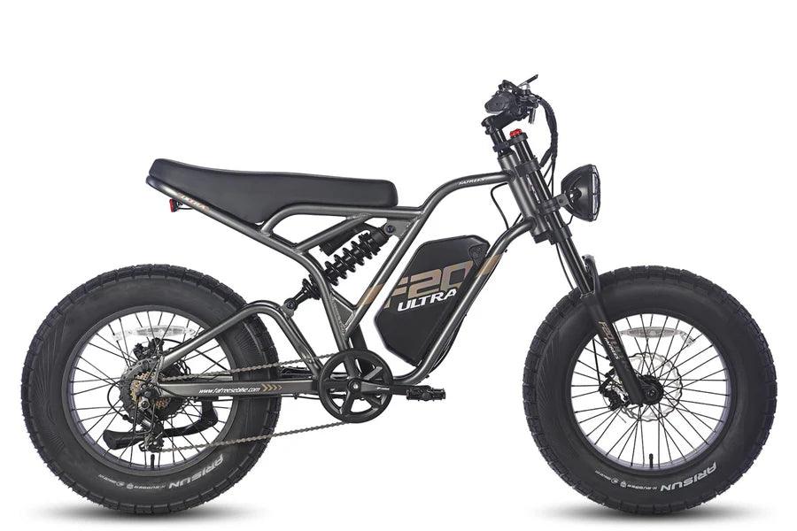 Fafrees F20  Ultra Gunmetal Black Electric Bike - Pogo Cycles, Ireland