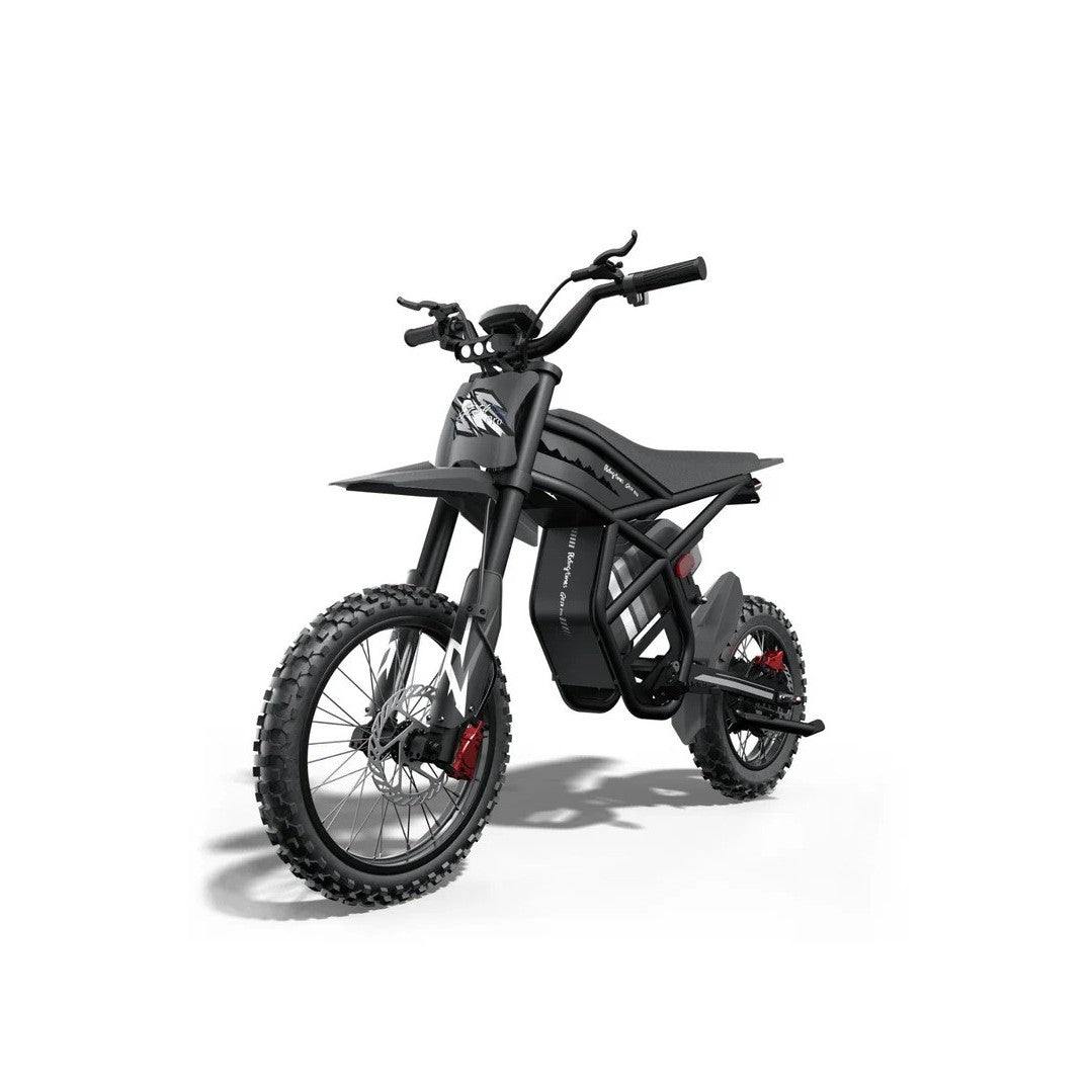 Riding Times GT54 Pro Electric Bike in black - right side view on a white background