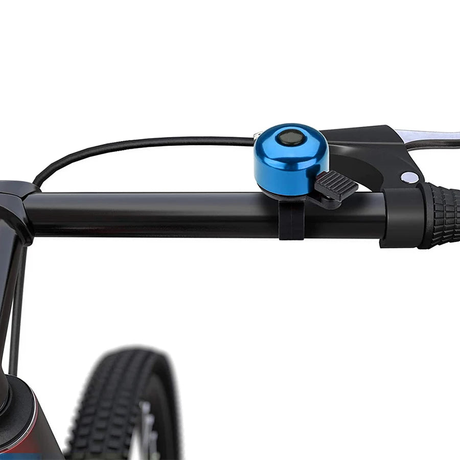 Universal Bike Bell Aluminum Alloy Mountain Road Bike Horn Alarm for Safety Cycling Bicycle Handlebar Bell Accessory Easy to Use