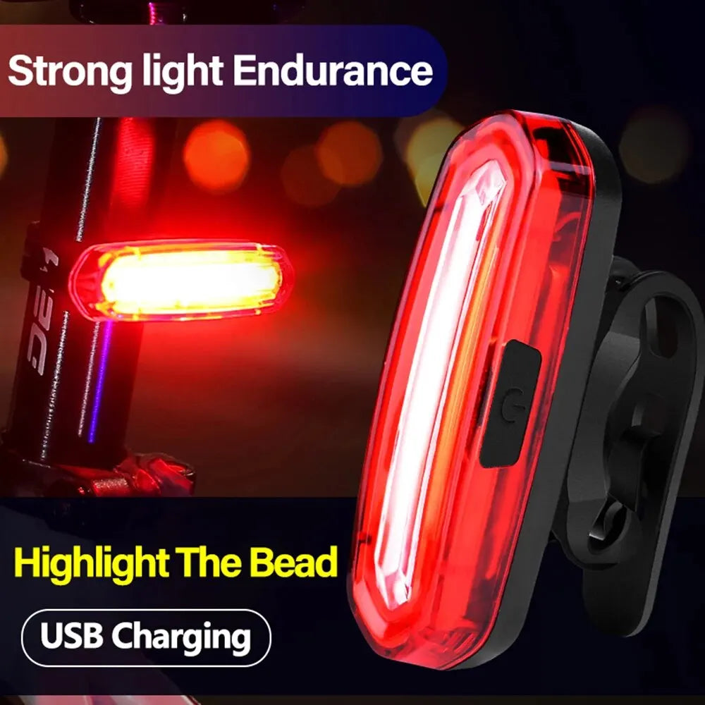 T6 Bike Front Light Waterproof 120 Lumens LED Bicycle Rear Light Ultra Bright Cycling Safety MTB Bike Lamp