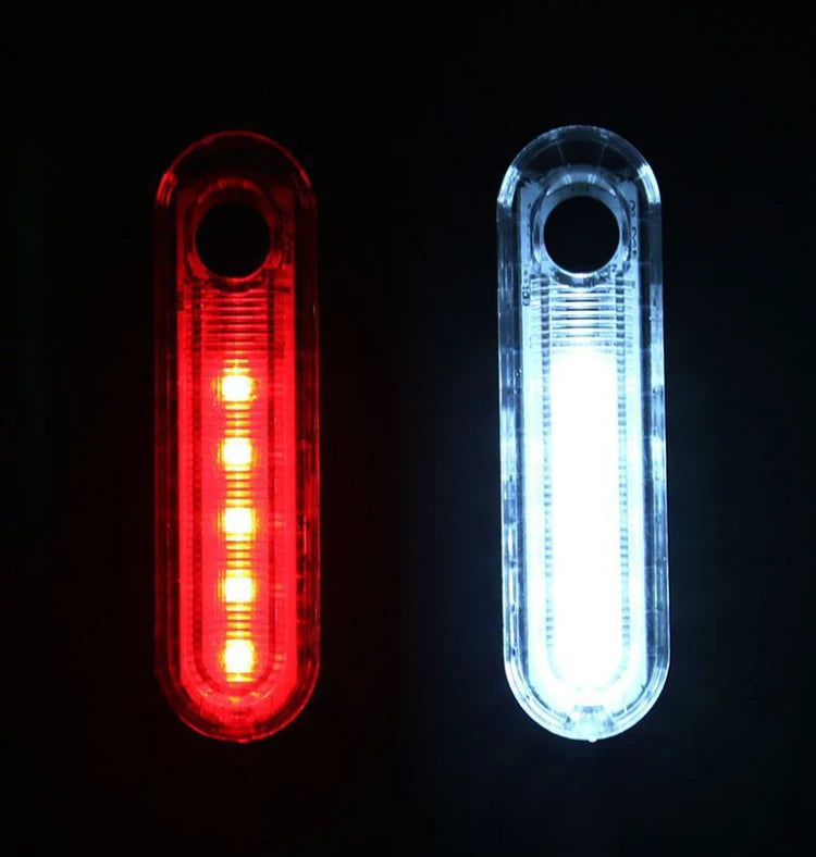 Bicycle Rear Lights USB Rechargeable Bike Tail Light Cycling Taillights Flashing 4 Modes for Night Riding Bike Light Back Lamp