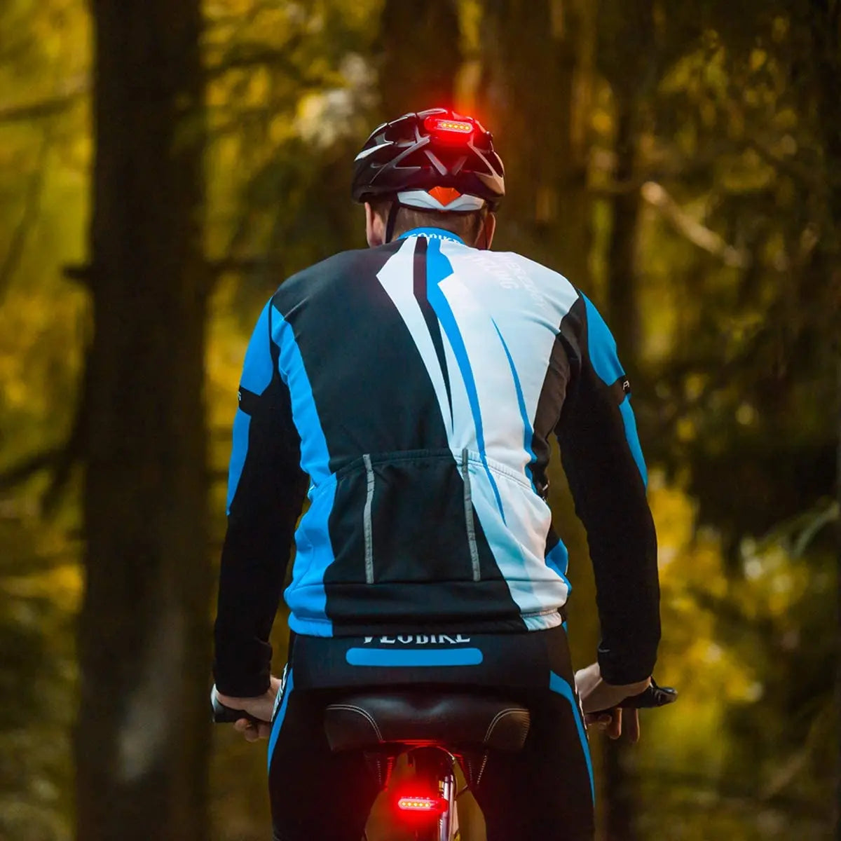 Rear Bike Tail Light USB Rechargeable Ultra Bright Taillights Fit On Bicycle Easy to Install for Cycling Safety Bicycle Light