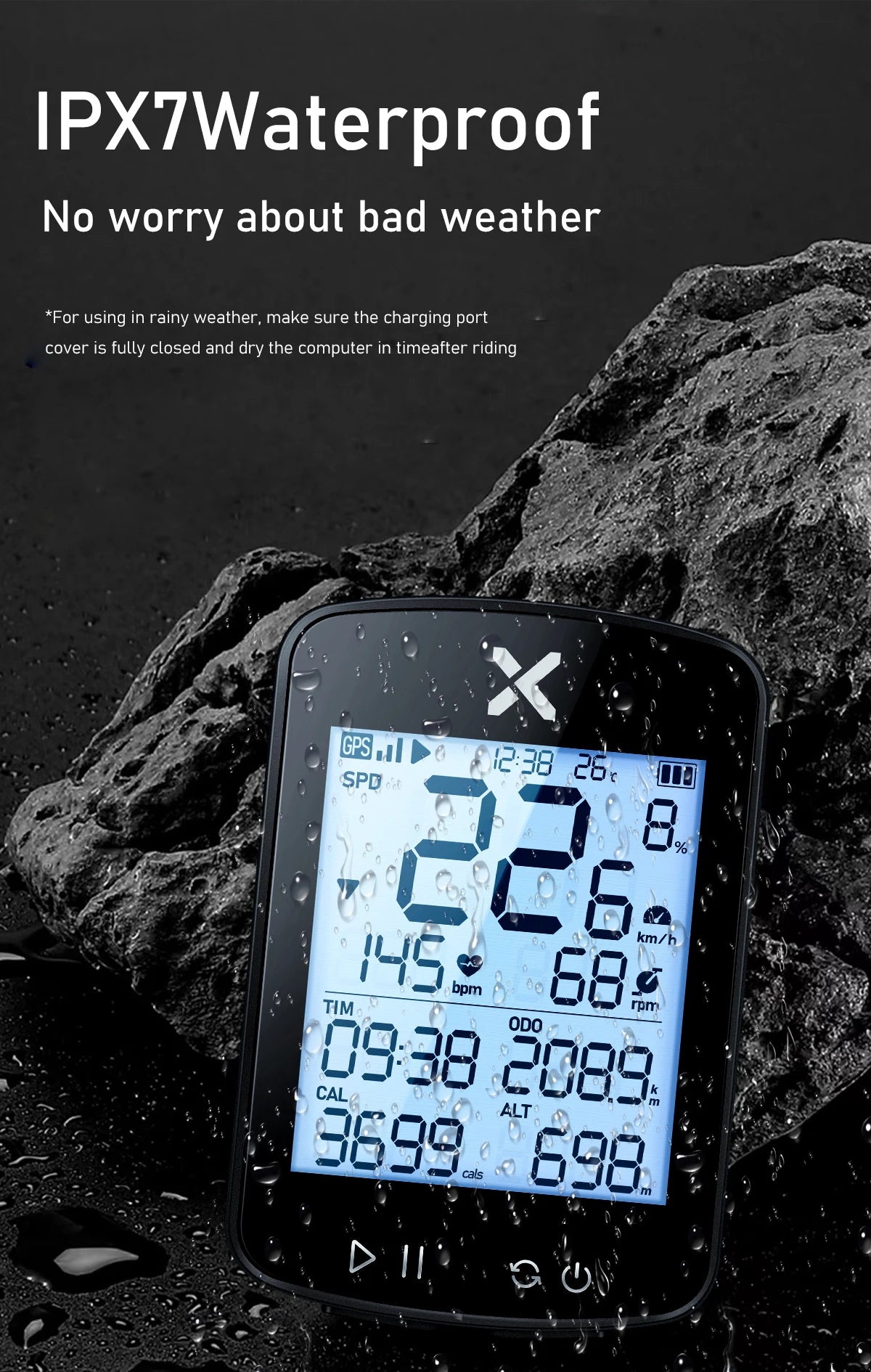 Choice Version xoss G+ G2 G plus 2 Bike Computer GPS Generation Cycling Wireless Speedometer - Pogo Cycles