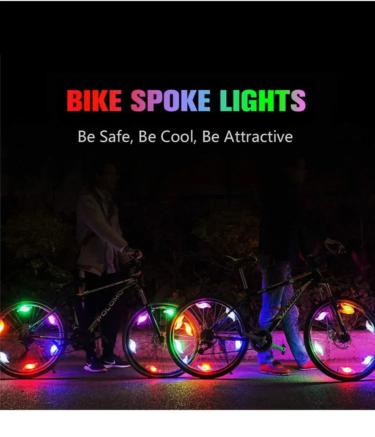 Colorful Bike Wheel Spoke Light - Pogo Cycles