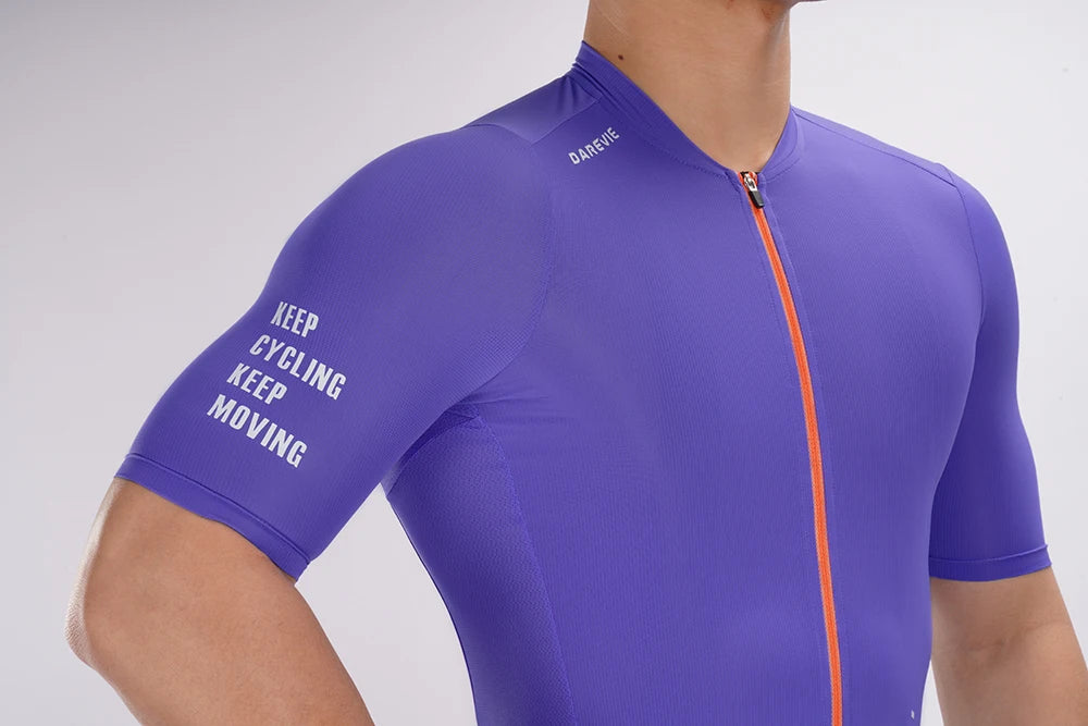 DAREVIE Cycling Jersey 2024 Cool Cycling Jersey Men Women Breathable Man Cycling Maillot Quick Dry Cycling Jersey Slim Fit Pro