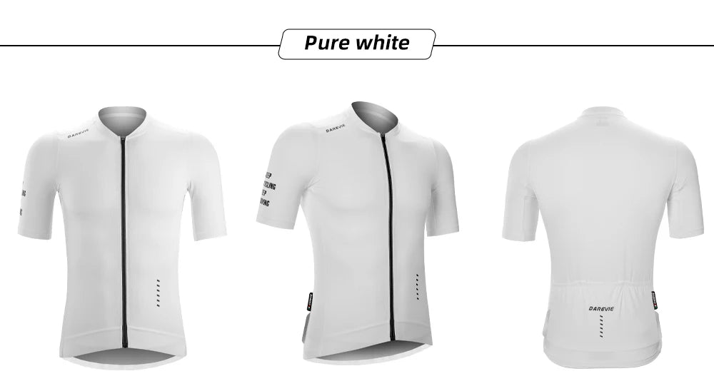 DAREVIE Cycling Jersey 2024 Cool Cycling Jersey Men Women Breathable Man Cycling Maillot Quick Dry Cycling Jersey Slim Fit Pro