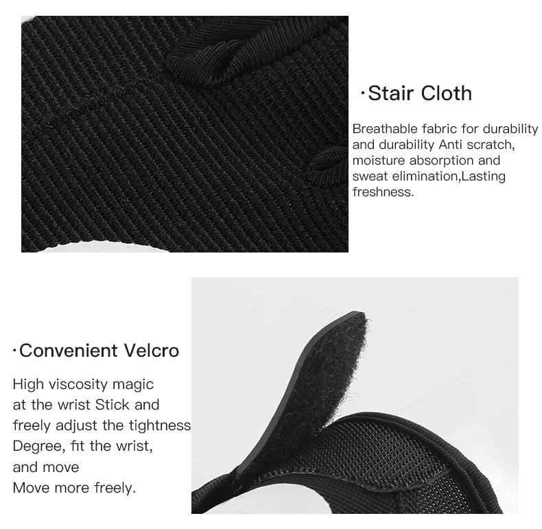 Kyncilor Outdoor Bicycle Anti slip and Sweatproof Long Finger Gloves Breathable and Shock Absorbent Sports Mountain Bike Gloves