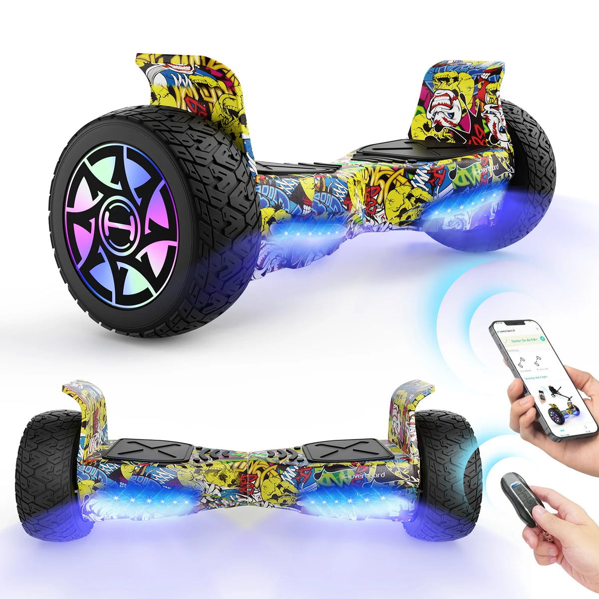 Hoverboard V8 8.5" Off Road  - Self Balancing System