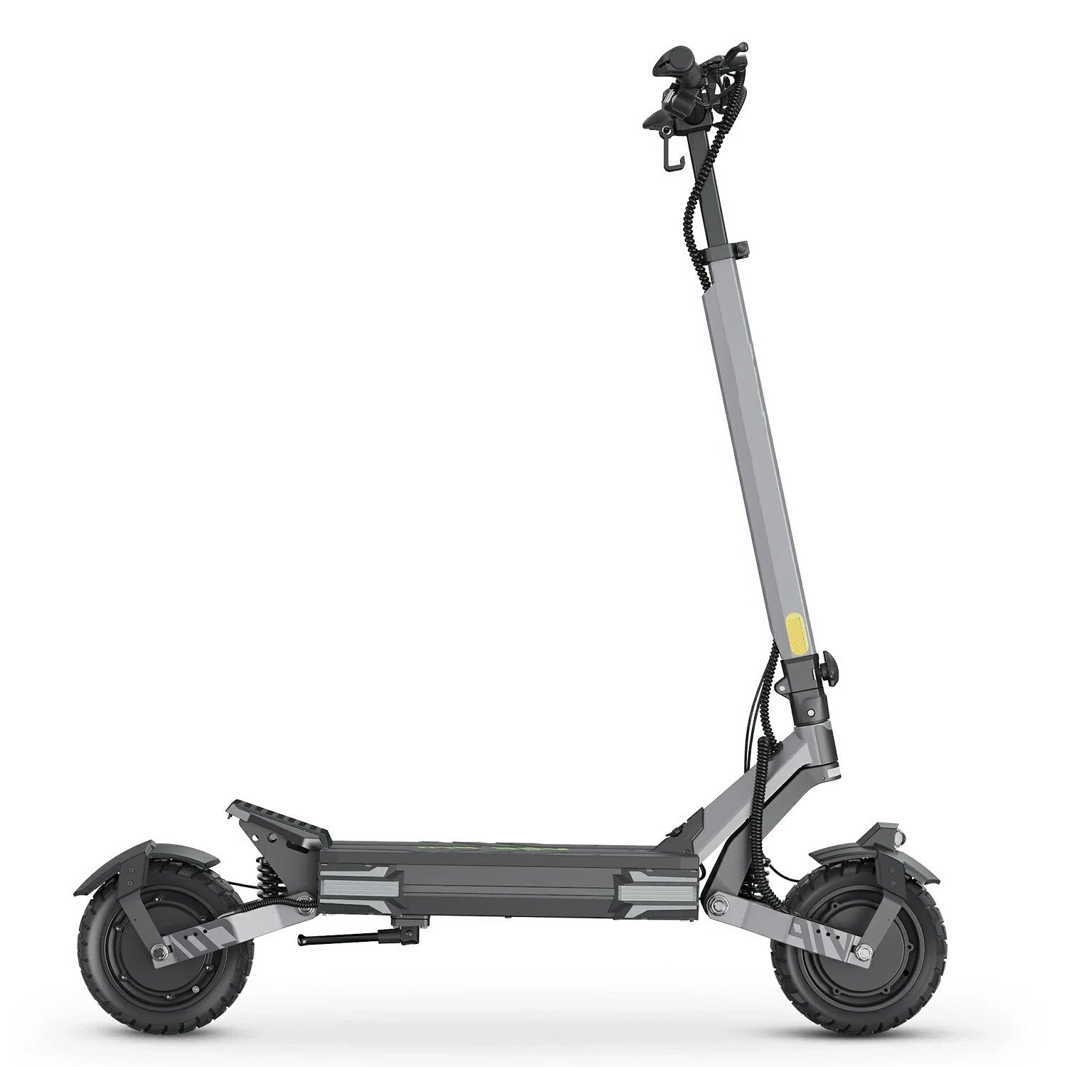 Gray VIPCOO VS6 Pro Off-Road Electric Scooter on a white background