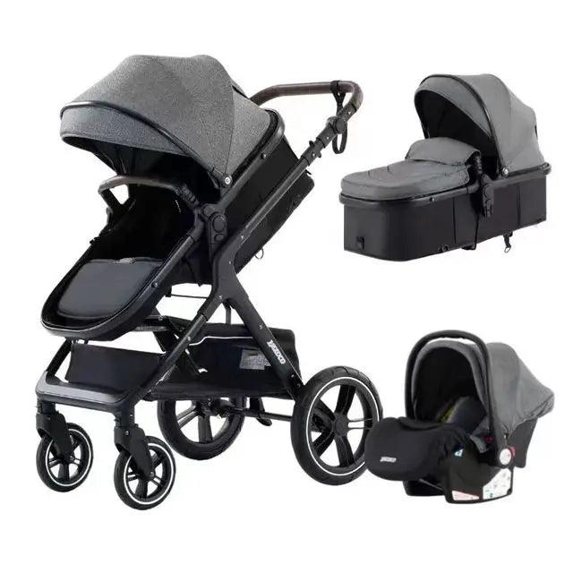 Baby Stroller - Portable Travel Folding Pram - Pogo Cycles