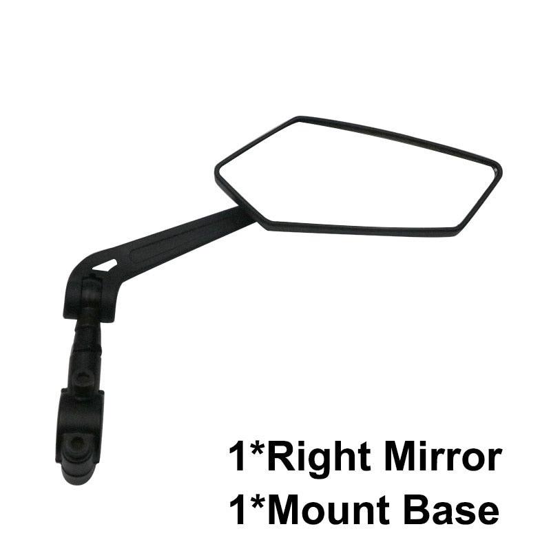 Bicycle Rear View Mirror Reflector/ Adjustable - Pogo Cycles