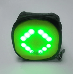 Bicycle Taillight Bag with signal indicator (30 days shipping) - Pogo Cycles available in cycle to work