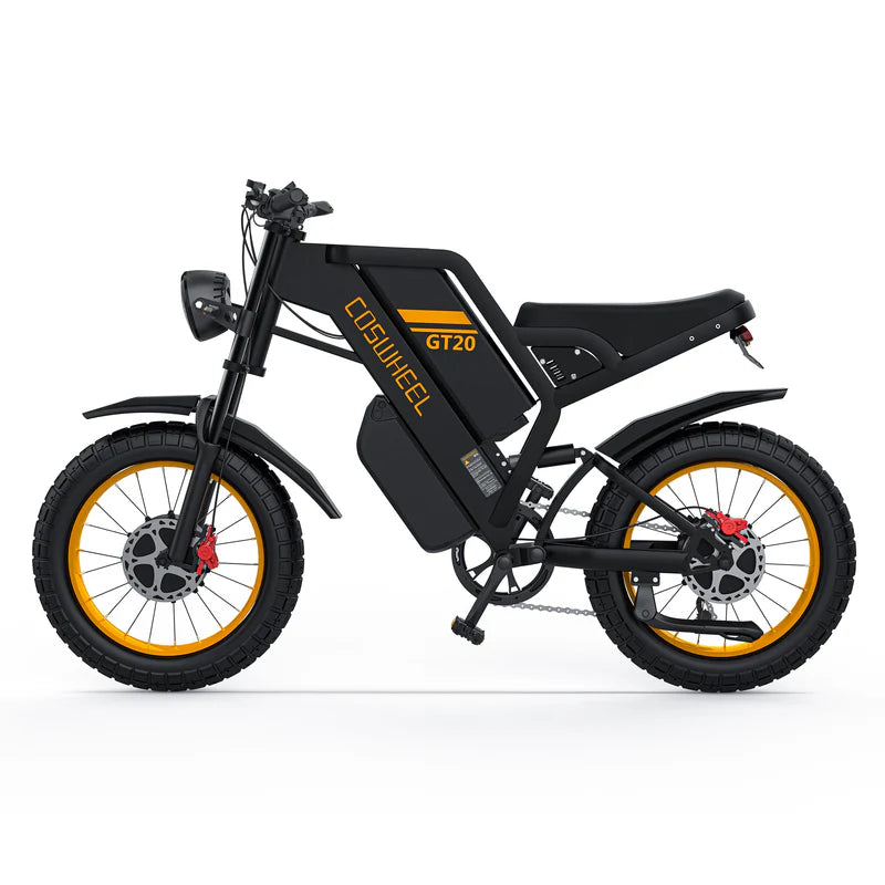 Coswheel GT20 PRO Electric Bike (Dual Motor and Dual Battery) - Pogo Cycles