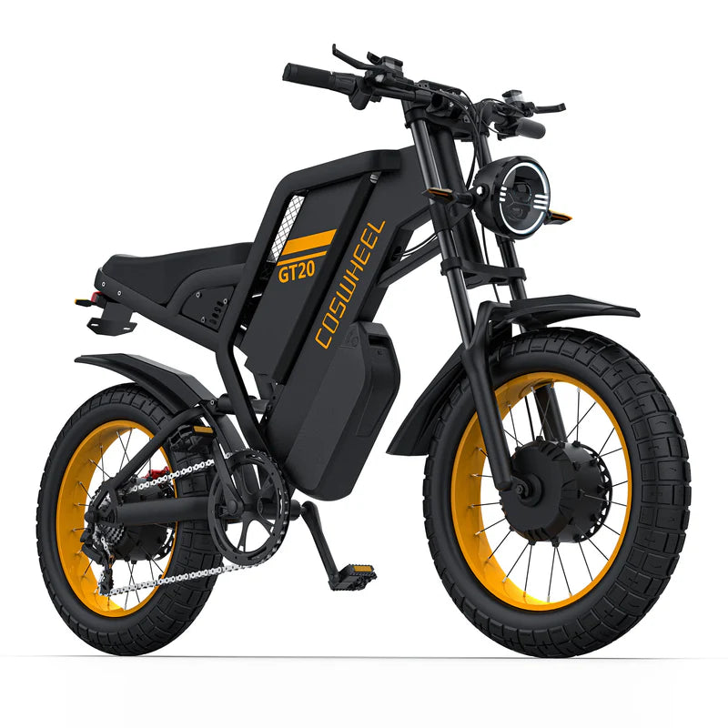 Coswheel GT20 PRO Electric Bike (Dual Motor and Dual Battery) - Pogo Cycles