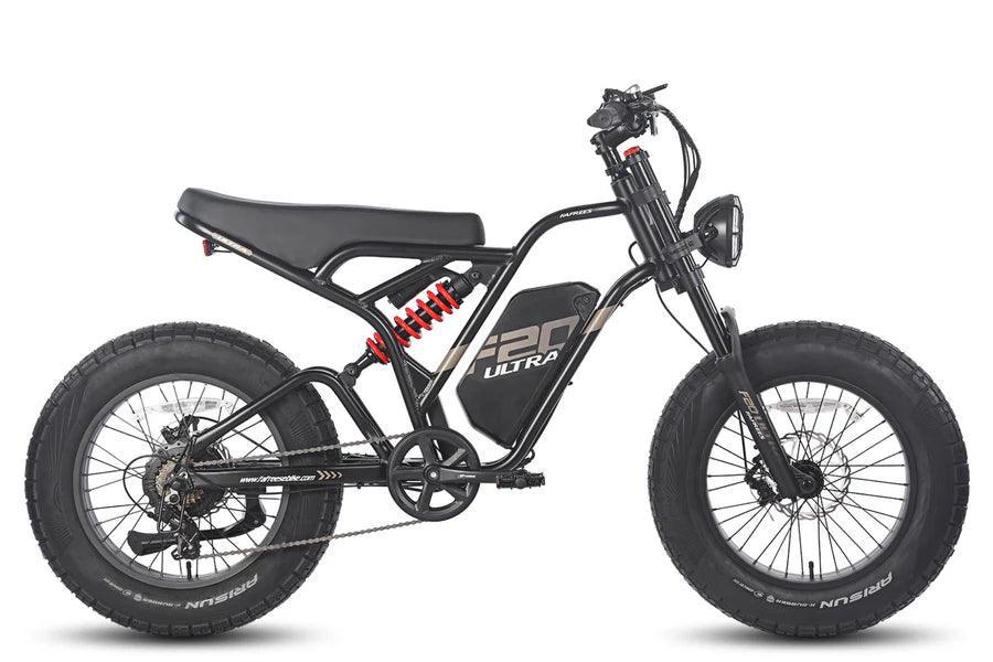 Fafrees F20 Ultra Electric Bike - UK - Pogo Cycles with black wheels