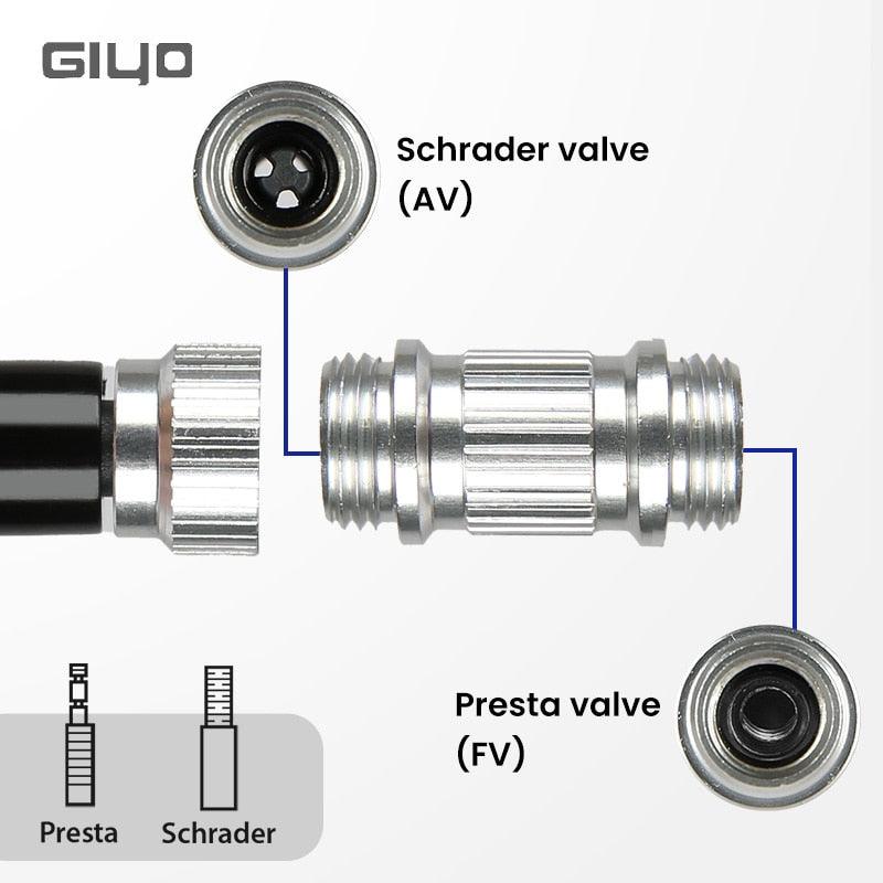 Giyo Portable Bicycle Pump - Pogo Cycles