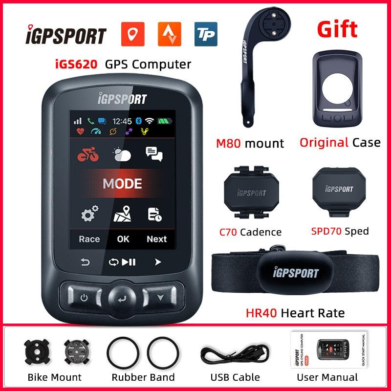 iGPSPORT iGS620 iGS520 BSC300 GPS Cycling Computer Navigation Speedometer Odometer Bike Accessories - Pogo Cycles