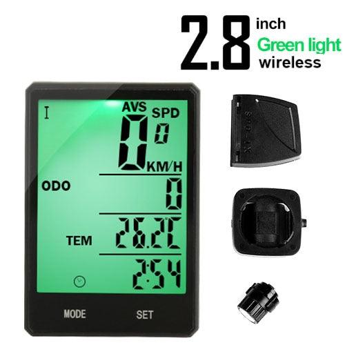 INBIKE Rainproof MTB Bike Computer Bicycle Speedometer Wireless Wired Odometer Cycling Watch LED Screen Measurable Watch IC321 - Pogo Cycles