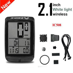 INBIKE Rainproof MTB Bike Computer Bicycle Speedometer Wireless Wired Odometer Cycling Watch LED Screen Measurable Watch IC321 - Pogo Cycles