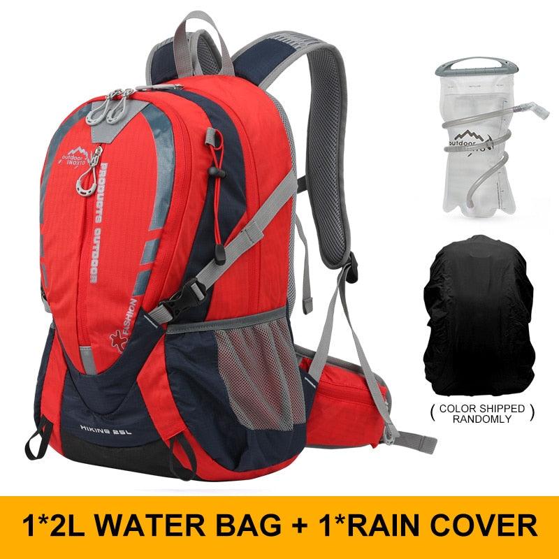 INOXTO 25L mountaineering hydrating backpack, cycling backpack, trail running, marathon, hiking backpack, 2L water bag - Pogo Cycles