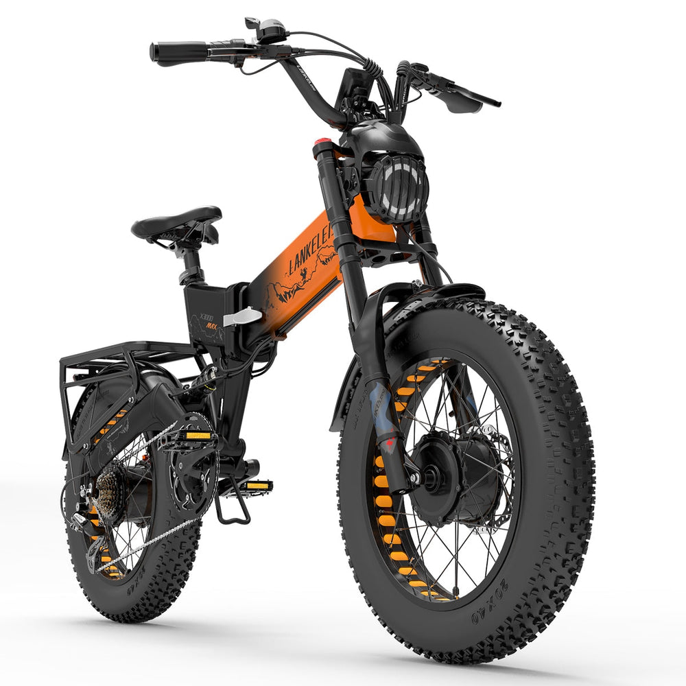 LANKELEISI X3000 MAX 2000W Dual Motor Electric Bike - Pogo Cycles